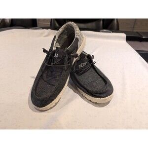 Hey Dude Wally Funk Carbon Blue Shoes Men Size 11 US 10 UK, 44 EU Comfort